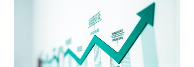 Project timeline chart with milestones and progress bars